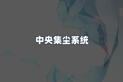 中央集尘系统